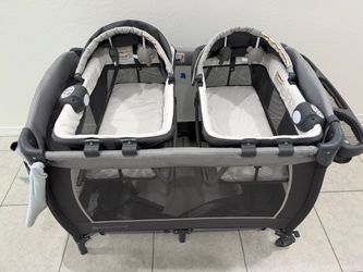 Baby trend deluxe twin bassinet and playpen