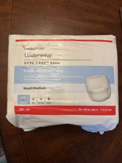 Adult Diapers Unisex Cardinal Underwear