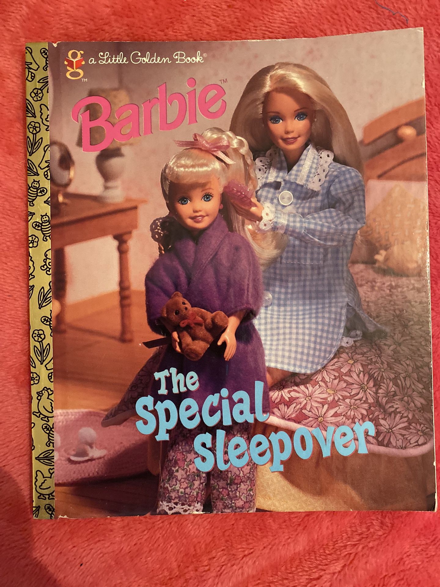 Vintage Collectible Barbie The Special Sleepover Book