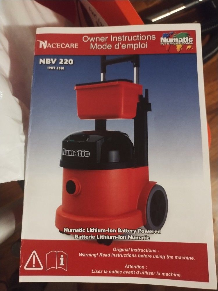 HEPA Vacuum Cleaner With Battery