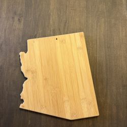 Arizona State Bamboo Cutting Board