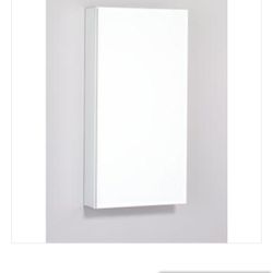 Robern PLM1630WRE PL Series Medicine Cabinet 30"H x 16"L x 4"D Flat, Polished Edge, Right Handed Electric in White, 1 Door
