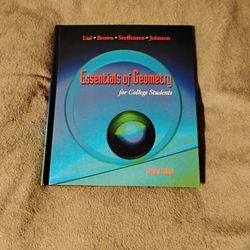 Essentials Of Geometry For College Students 