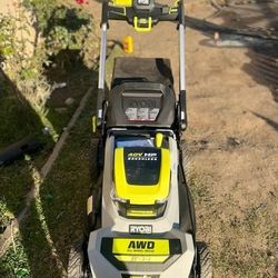 40V HP Brushless Whisper Series 21. in Walk Behind Self-Propelled All Wheel Drive Mower - (2) 6.0 Ah Batteries & Charger