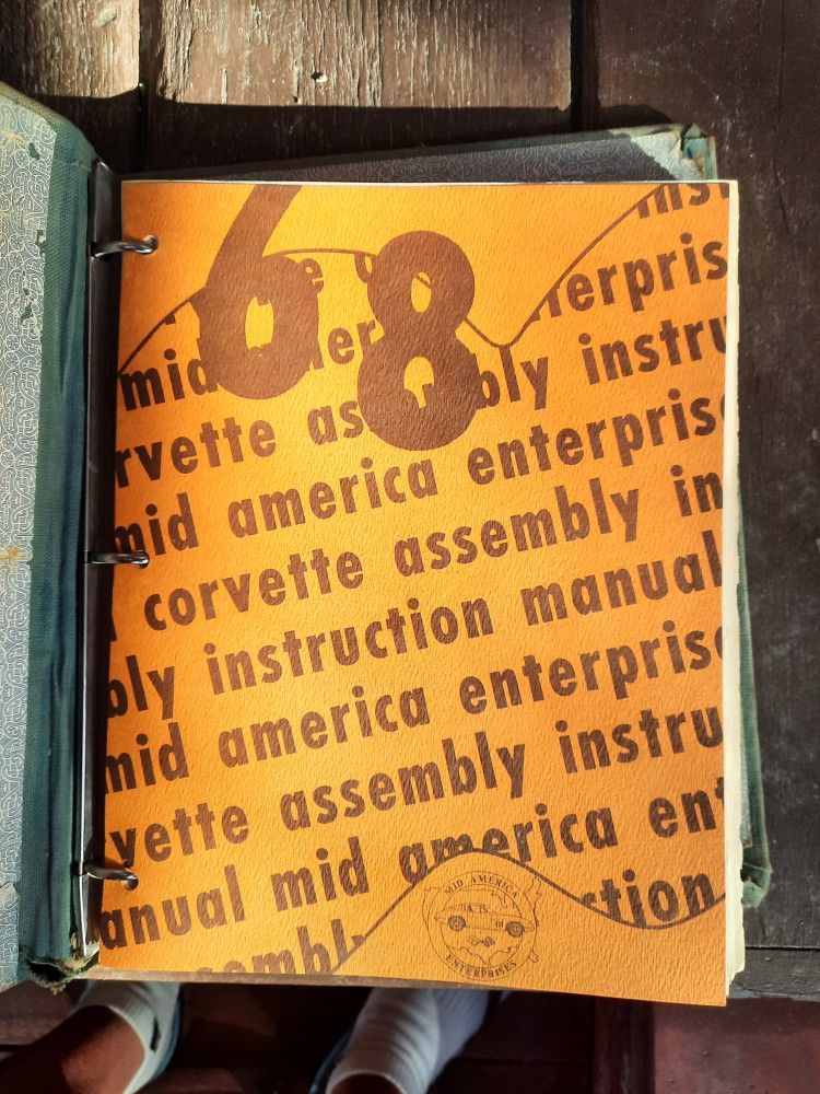 Dealer  Parts Manual  Corvette