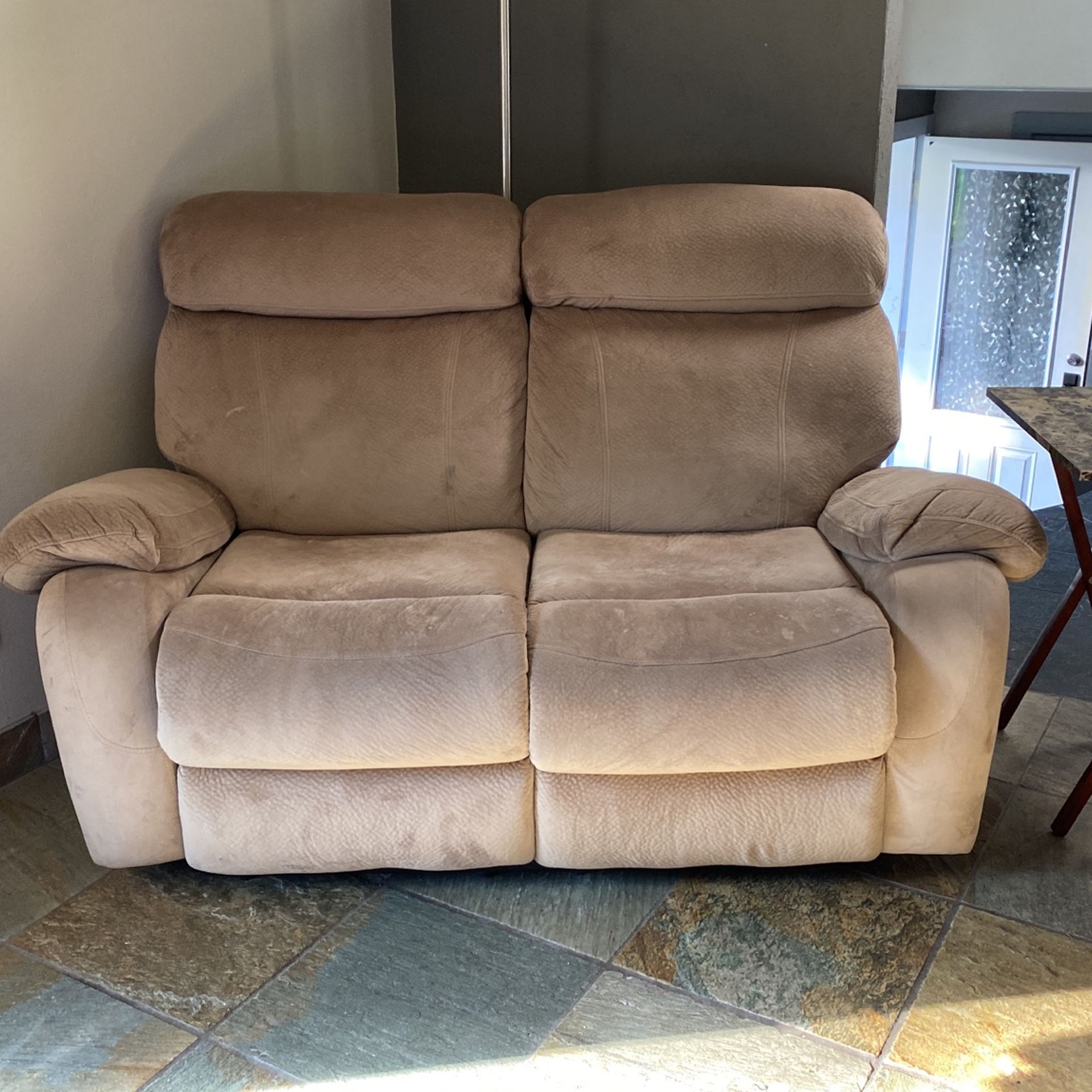 Loveseat, Sofa And Recliner 