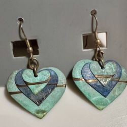 Layered Heart Earrings