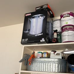 30 QT Aluminum Pot Kit- Only Used Once
