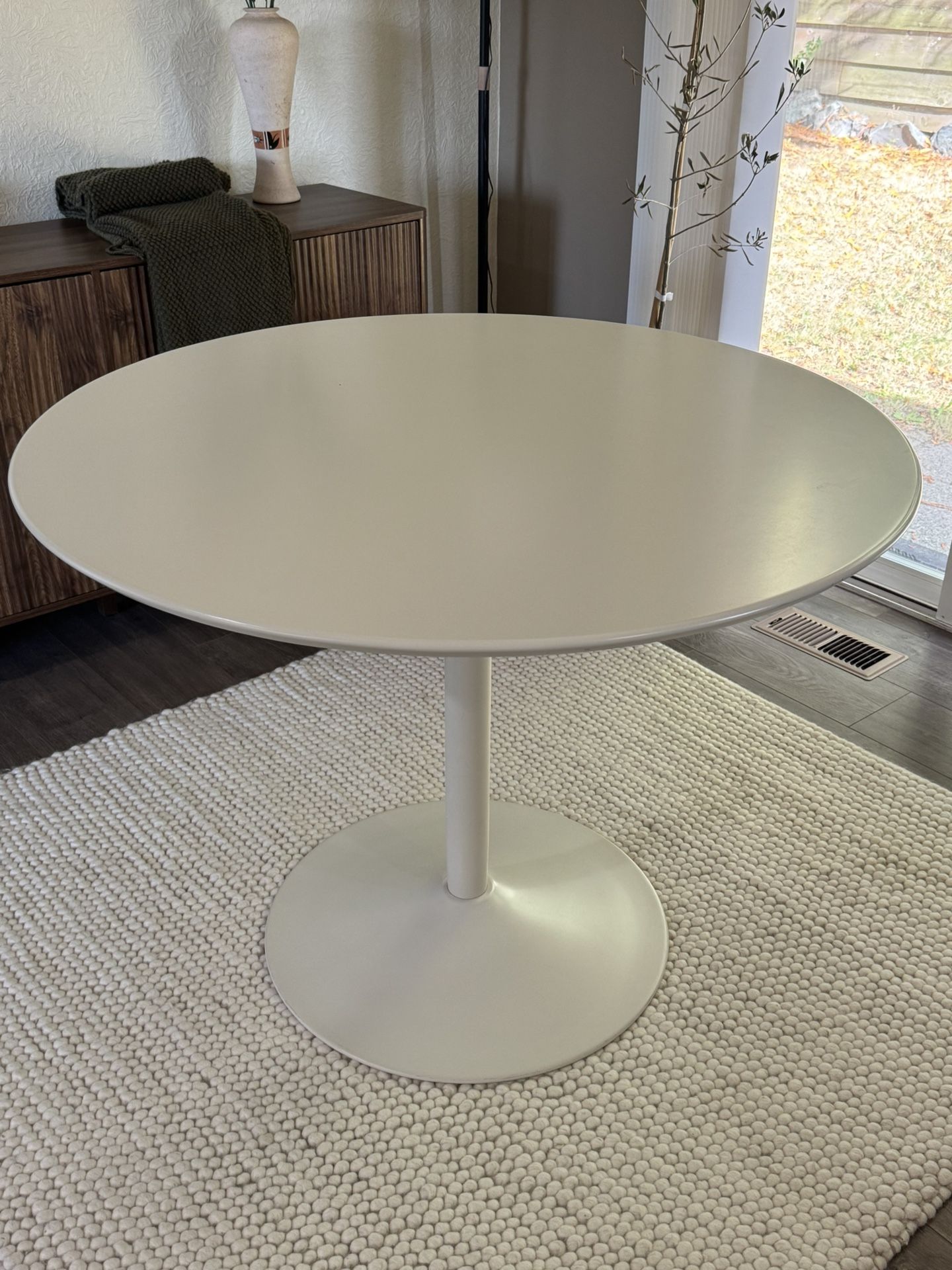 CB2 Odyssey White Dining Table
