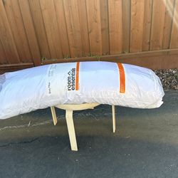 New Body Pillow 20”x 52” 100% Polyester Still In Plastic Bag