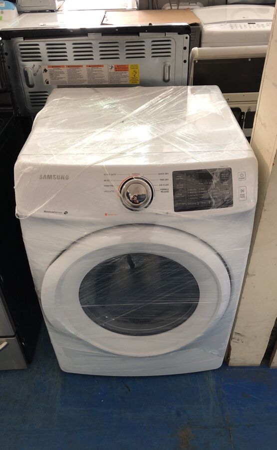 Brand new open box Samsung stackable washer great works with 1 year warranty