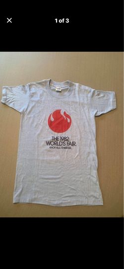 1982 Worlds Fair Souvenir Shirt Child Size Large