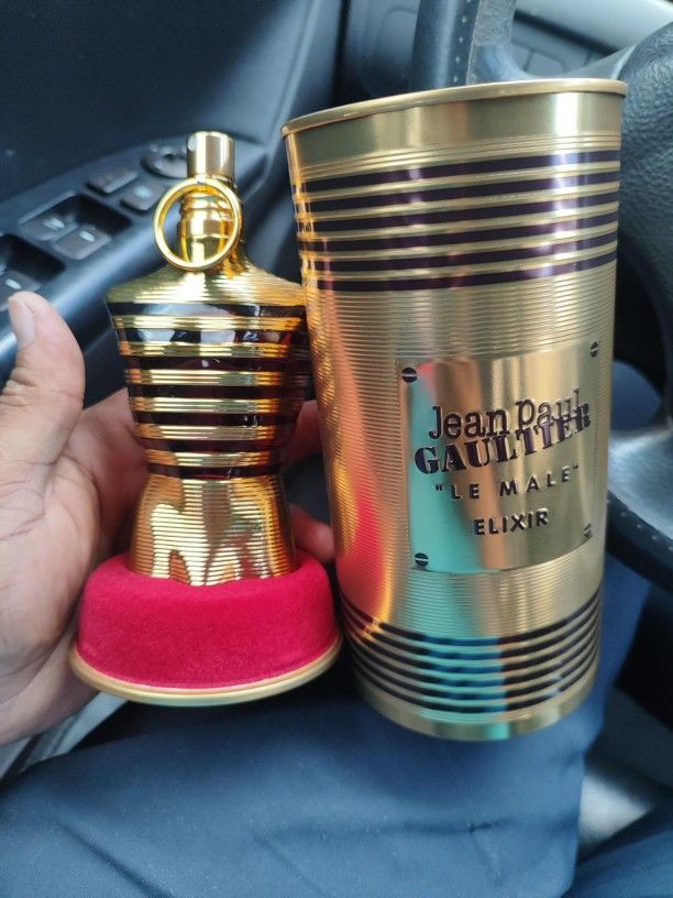 Le Male Elixir by Jean Paul Gaultier for Men 4.2 oz Parfum Spray