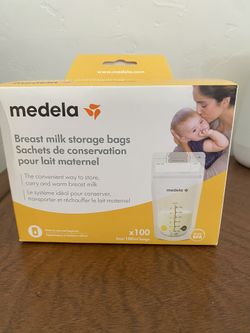 Medela Recyclable Breast Milk Storage Bags - 100ct
