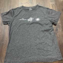 Womans Gray Shein Shirt Size XL #8