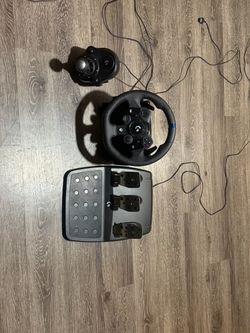logitech g923 racing wheel and shifters
