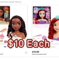 Disney princess Styling head