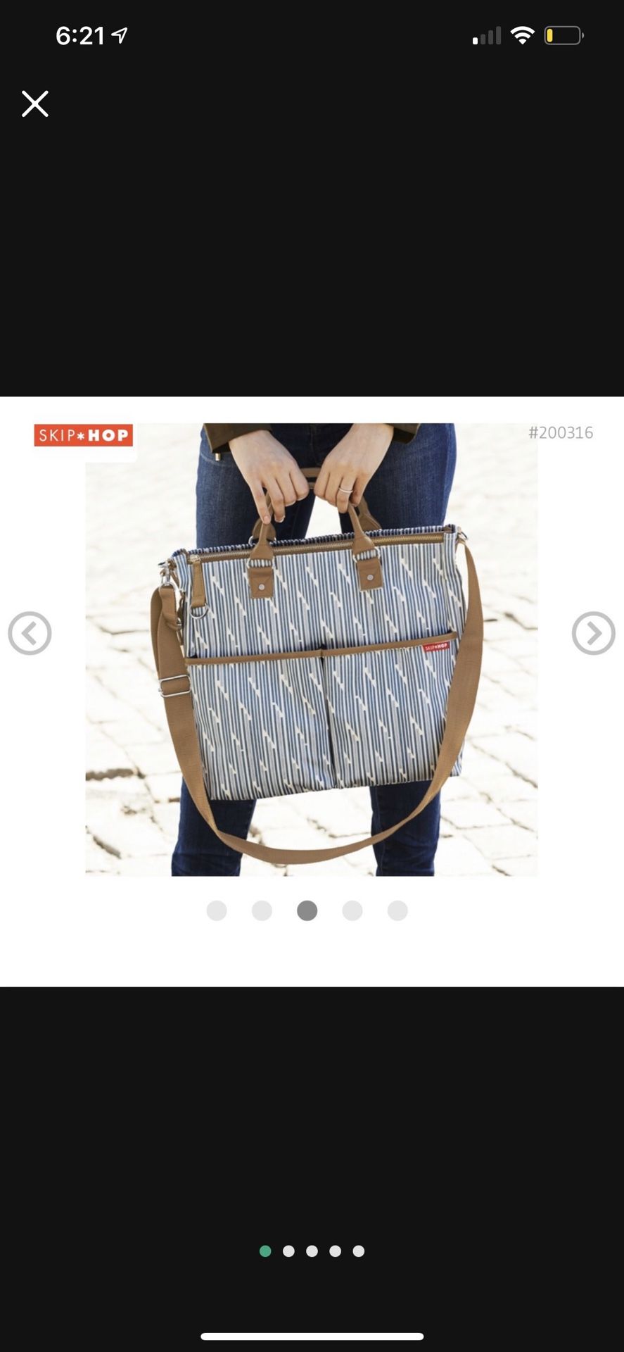 Skip Hob Diaper Bag In Great Condition