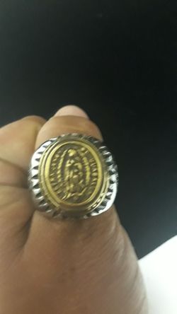 Virgen de Guadalupe "" RING MEN"