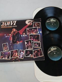 Volunteer Jam VI • Charlie Daniels Band 2-LP Vinyl Record • TED NUGENT