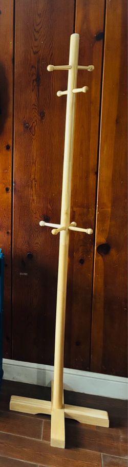 Coat rack wood