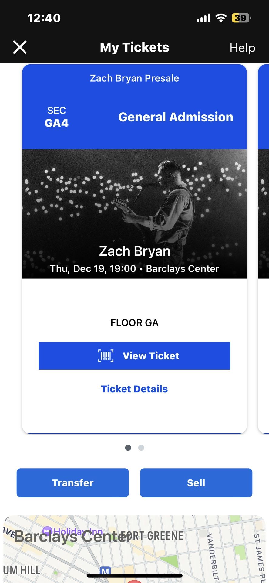 2 Zach Bryan Tickets