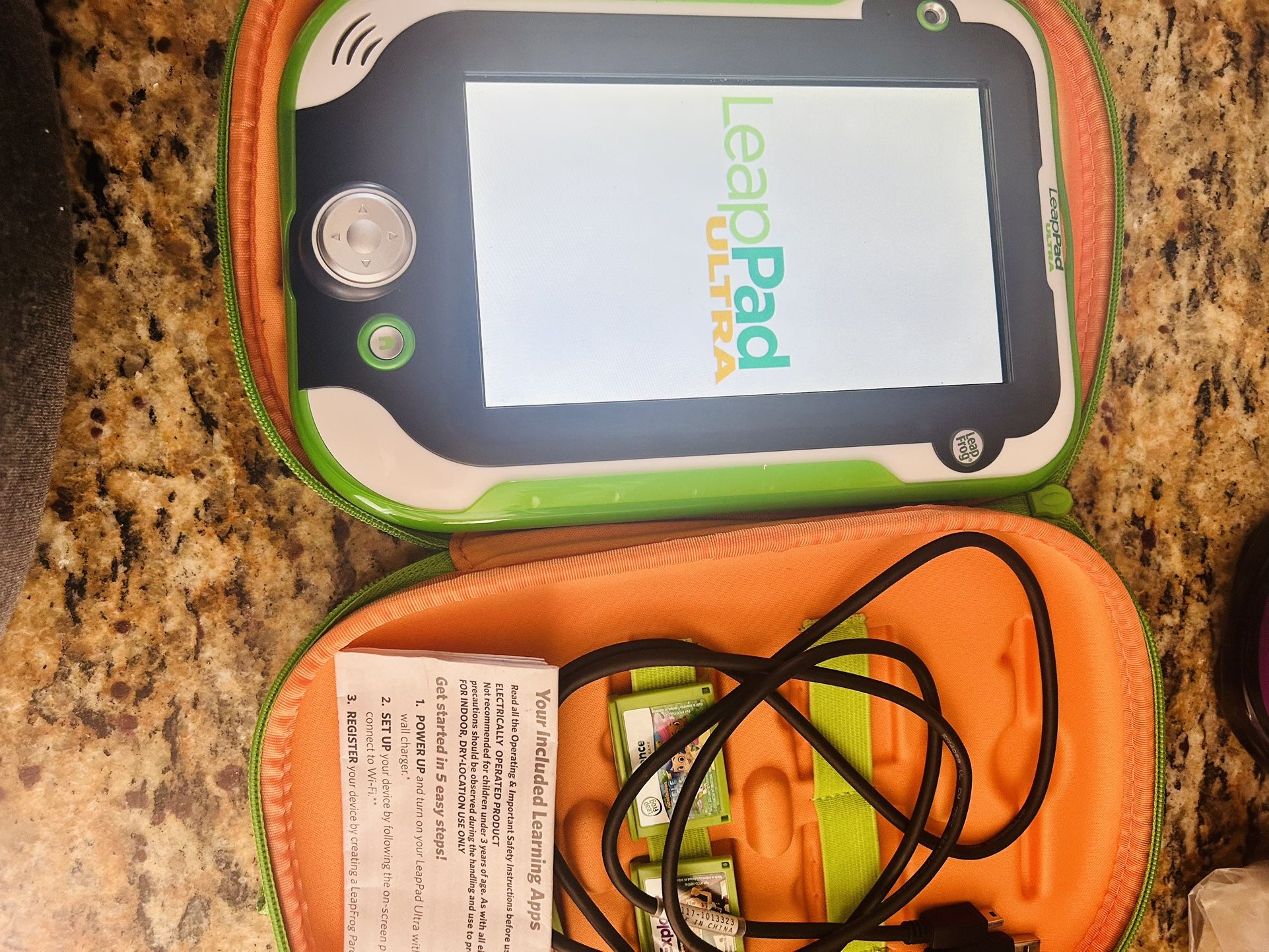 Leap Pad And Games Like New