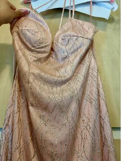 Rose gold elegant dress