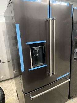 Kitchen aid French door dark stainless counter depth