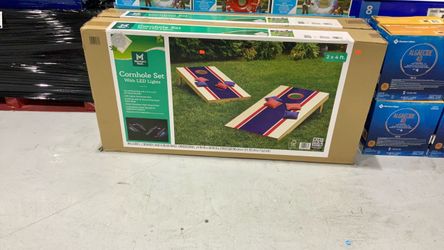 Member's Mark Cornhole Set with LED Lights $70