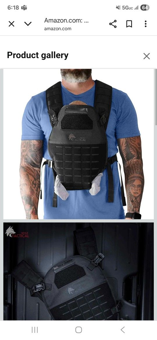 WOLF TACTICAL Toddler and Baby Carrier for Men - Dad Military Mens