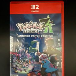 Pokemon Z-A Switch 2