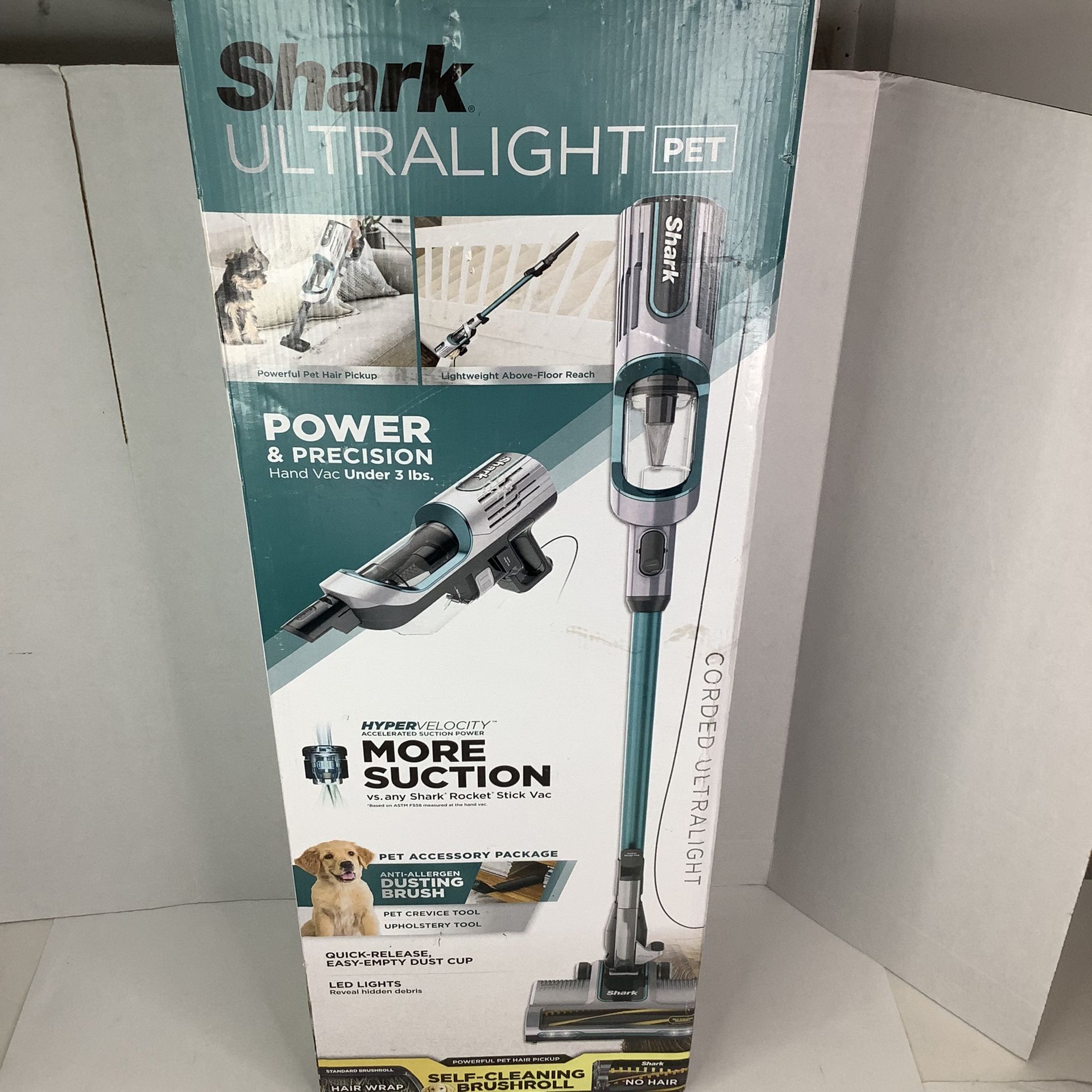 Shark Ultralight Pet Corded Stick Vacuum *NEW* 