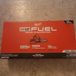 Milwaukee Fuel M12 Hatchet Chainsaw Tool Only  $120 Firm 