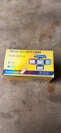 Solar Security Light