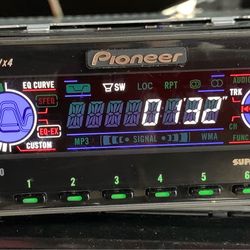 PIONEER DEH-p3500 CAR STEREO OLD SCHOOL