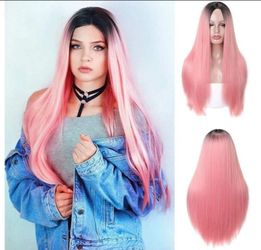 27" ombre wig