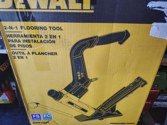 DeWalt pneumatic flooring tool 2 in 1