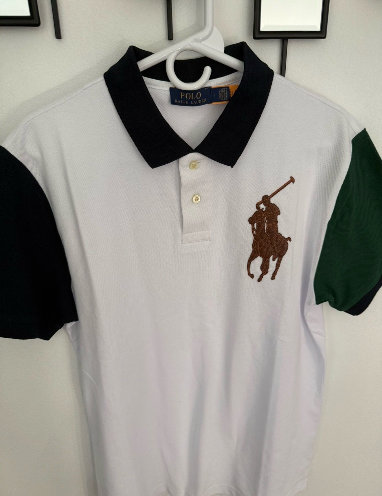 New Polo Shirt Size L