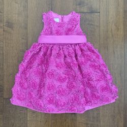 American Princess beautiful toddler girl fancy formal party dress size 2T   Size 2T  In good condition only worn once.  Beautiful fuchsia pink purple 