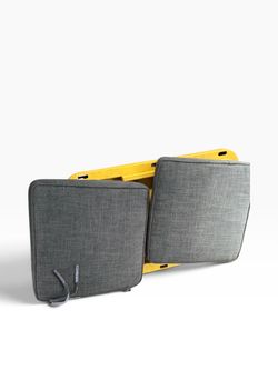 Set of 6 Gray Chair Cushions