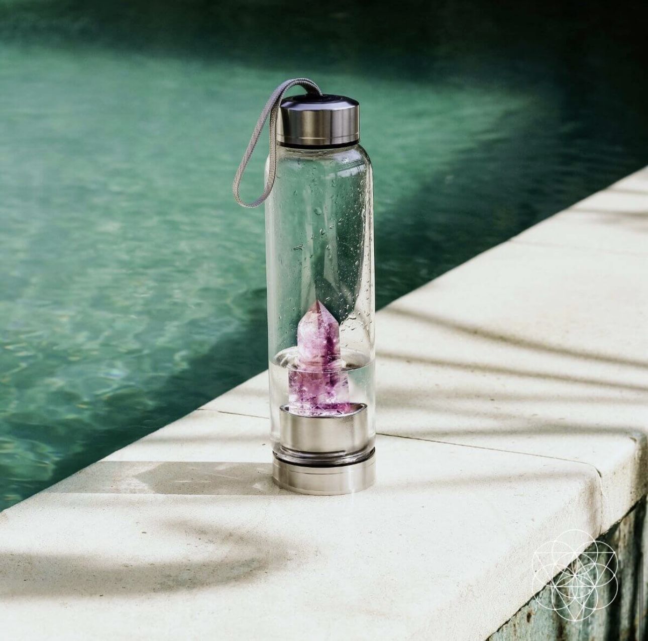 The Amethyst Healing Water Bottle