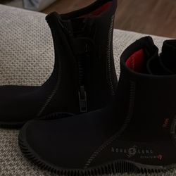 Aqua Lung Echo Zip Ergo 6.5mm Women’s Size 6 SCUBA Boot!