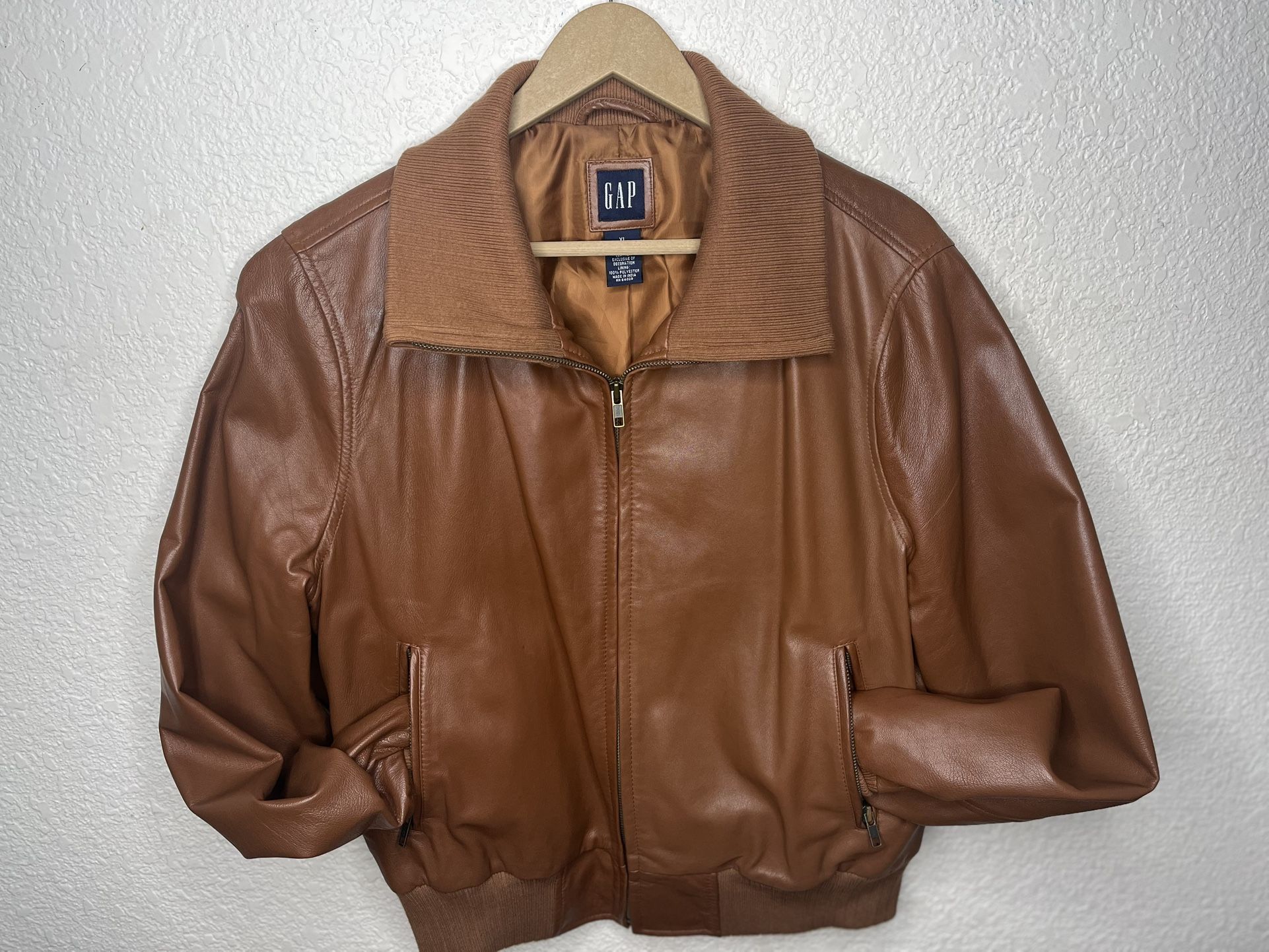 Genuine Leather Gap Jacket XL