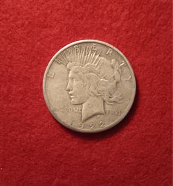 1922-S Peace Dollar 