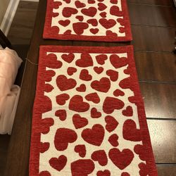 2 Valentines Day Placemats 