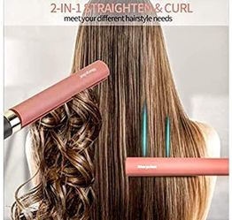 2 in 1 Hair Curler and Hair Straightener