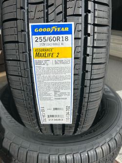 4 New Goodyear balance max life 2 Tires $120 each