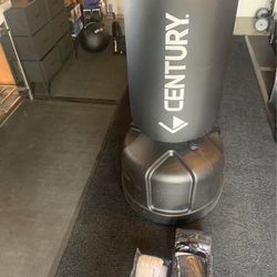 Rogue Fitness Muay Thai Jump rope, Century Punching Bag, Gloves, Hand wraps