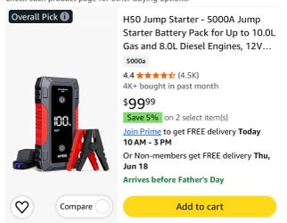 Jump starter